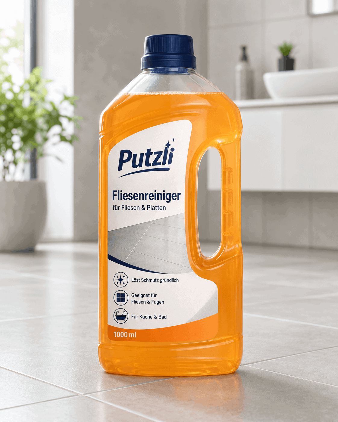 Fliesenreiniger für Plattenboden