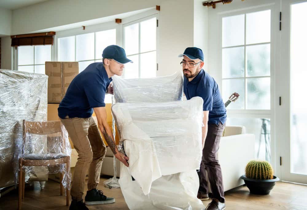 Leere Wohnung vor der Umzugsreinigung
