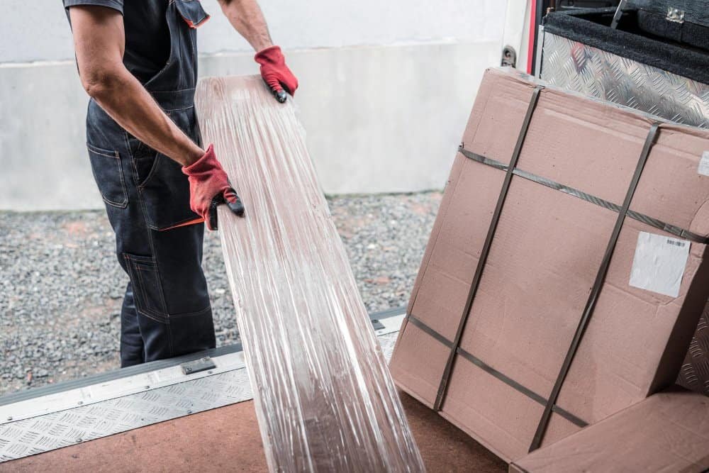 Möbelteile beim Umzug schützen